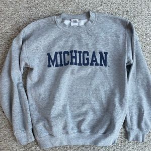 Michigan Gildan Crewneck